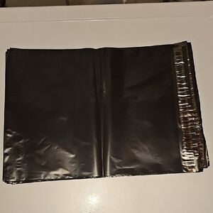 25 - 15"x12" Black Poly Mailer Envelopes